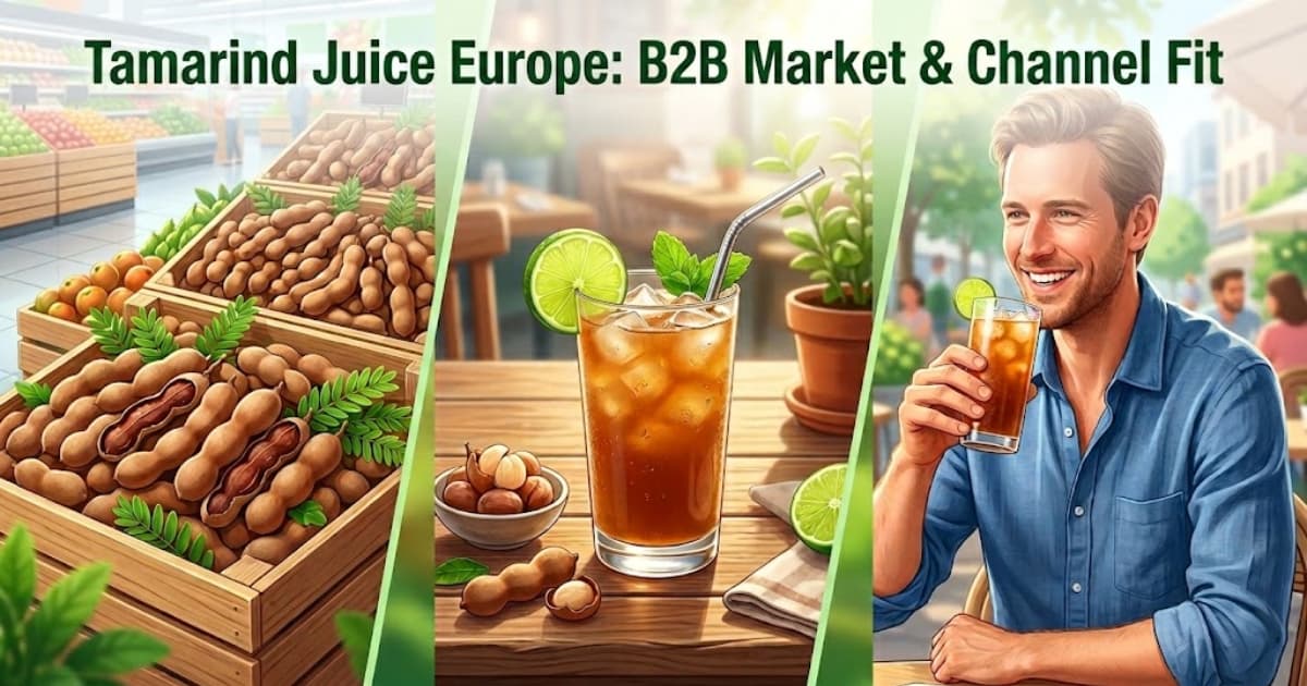 Tamarind Juice Europe: B2B Market & Channel Fit